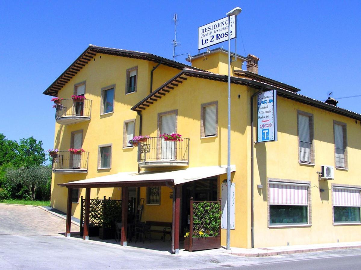 Albergo Le 2 Rose San Severino Marche Exterior foto